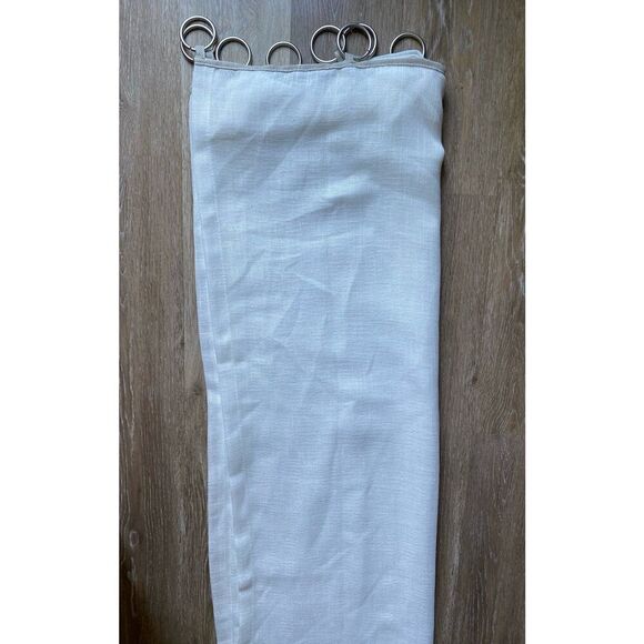 Threshold 1 Panel Light Filtering Long Window Curtain - Picture 3 of 6